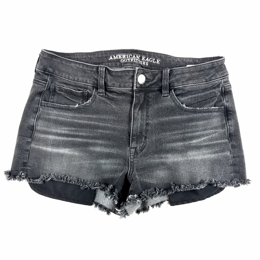 American Eagle Outfitters Black Jean Shorts